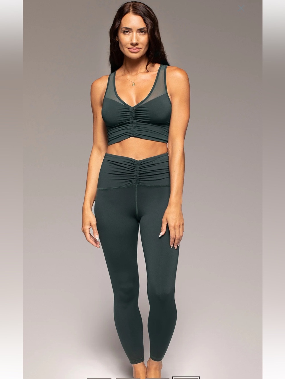 NWOT Palma Legging Forest Green